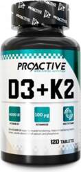 Proactive D3+K2 2000iu 120 tabs.