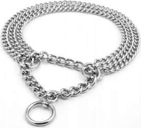 Reverse DOG COLLAR CHAIN CLAMP THREE-ROW