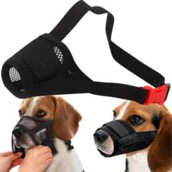 Reverse DOG MUZZLE PHYSIOLOGICAL ADJUSTABLE SIZE