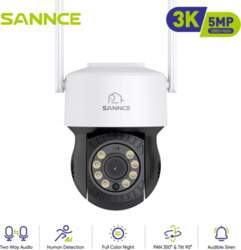 SANNCE 5MP WiFi Security Camera,Wireless