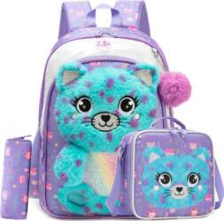 School backpack 3in1 multi-chamber A4 +