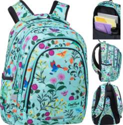 School backpack DRAFTER CoolPack CherryTree blue