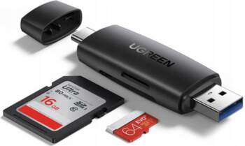 SD Card Reader and MicroSD Adapter