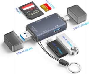 SD Memory Card Reader MicroSD OTG