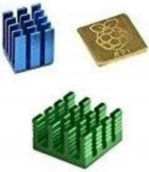 Set of 3 heat sinks for