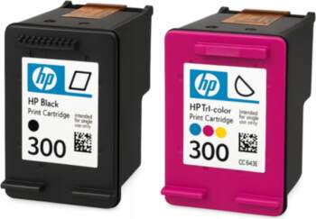 Set of original inks HP 300