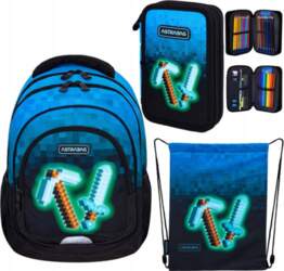 Set school starter kit backpack 20l