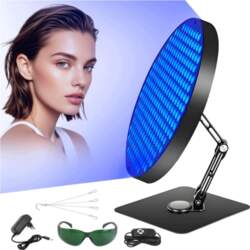 Solarium for face - with blue