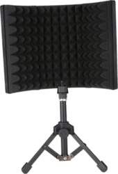 Studio Microphone Isolation Shield with Stand