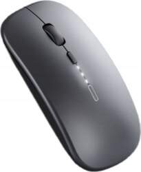 USB RECHARGEABLE WIRELESS MOUSE- GREY FLAT