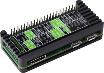 WaveShare PI-ZERO-CASE-B- aluminium housing for Raspberry