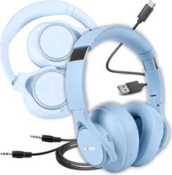 Wireless Computer Headphones ANC Microphone Bluetooth