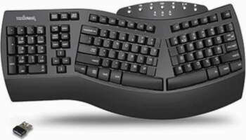 WIRELESS KEYBOARD ERGONOMIC BROKEN BLUETOOTH 2