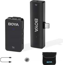 Wireless Microphone Boya USB C Amplification