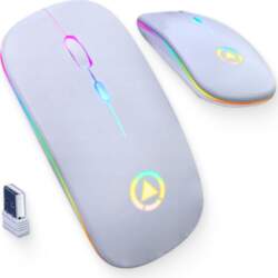 WIRELESS MOUSE FLAT QUIET LED BACKLIGHT