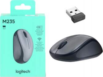 Wireless mouse Logitech M235 910-002201 gray