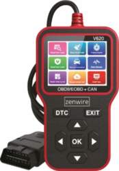 ZENWIRE V620 DIAGNOSTIC INTERFACE OBD2 DISPLAY