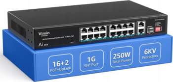 19-Port Vimini Ethernet Switch