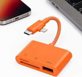 ADAPTER STATION MEMORY CARD READER USB