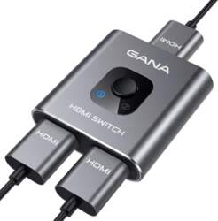 ALUMINUM TWO-WAY SWITCH HDMI