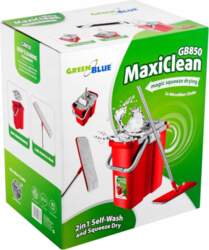 Automatic Flat Mop + Bucket Microfiber