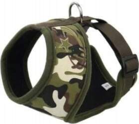 Barry King Harness, for dog, camo