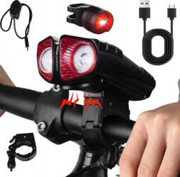 BICYCLE LIGHT FRONT REAR STRONG LED