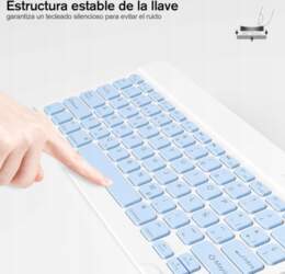Bluetooth Keyboard Rechargeable Universal Thin