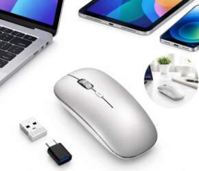 BLUETOOTH WIRELESS MOUSE 2.4G QUIET