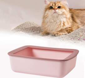 Cat Litter Tray Open Top Potty
