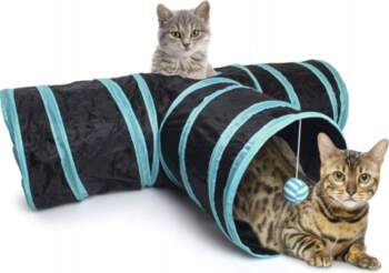 Cat Tunnel 3-Way Folding Interactive Toy
