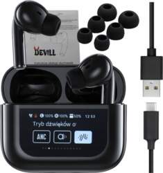 DEVILL WIRELESS BLUETOOTH EARBUDS BT 5