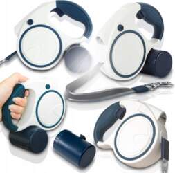 DOG LEASH LONG AUTOMATIC LOCK REFLECTIVE