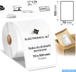ELECTRONICA 4U Adhesive Labels Replacement for