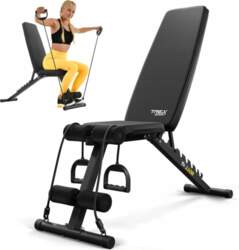 Exercise weight bench adjustable folding bench