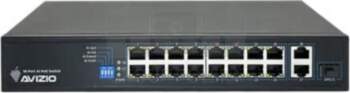 F-VISION Unmanaged switch (switch) 18xRJ45 -