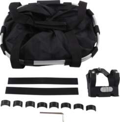 Folding Dog Rack Bicycle Basket Front
