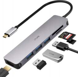 HUB USB C 7 IN 1