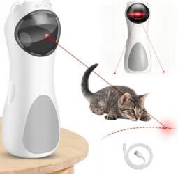 INTERACTIVE CAT TOY LASER MOVABLE 5