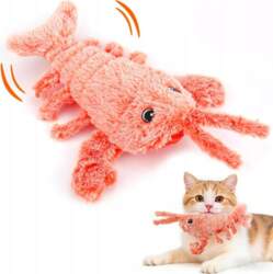 INTERACTIVE CAT TOY MOVABLE TAIL WAGGING