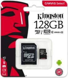 KINGSTON MEMORY CARD 128GB MICRO SD