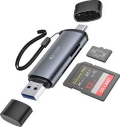 MEMORY CARD READER USB ADAPTER WITH