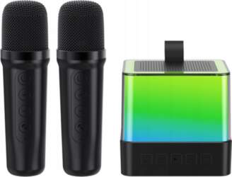 Mini Karaoke Machine Wireless Microphone and