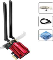 Network adapter with Intel AX210 WiFi
