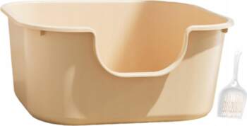 Open Litter Box, Durable Litter Box