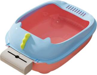 Open Top Cat Bedpan with Scooper