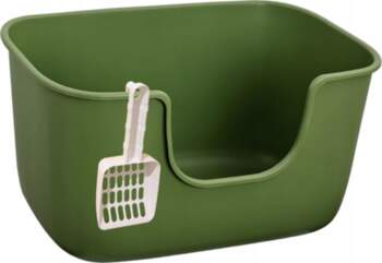 Open Top Cat Litters Box Easy