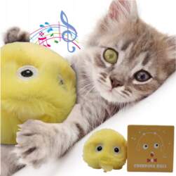 PLUSH INTERACTIVE CAT BALL SOUND EFFECTS
