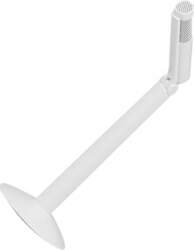 PROFESSIONAL WHITE DESKTOP MICROPHONE FOR INTERVIEW