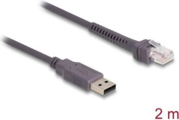 RJ50 10-pin code scanner cable–USB 2